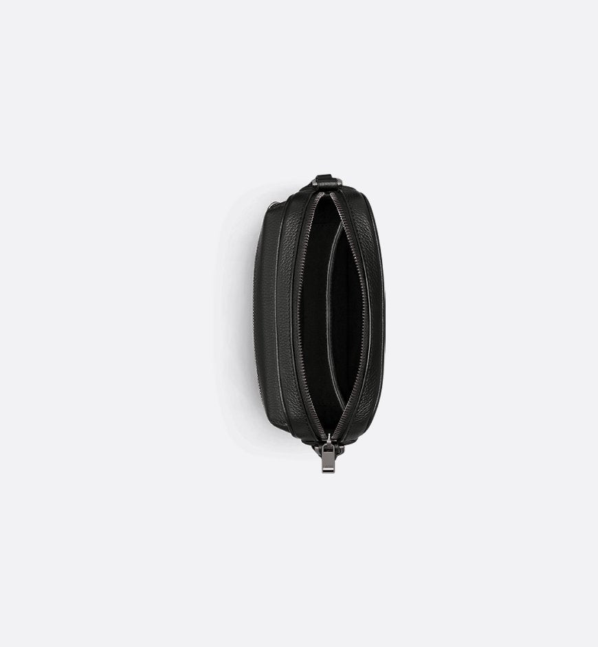 Dior Mini sac Messenger zippé Rider 2.0 Noir et Beige