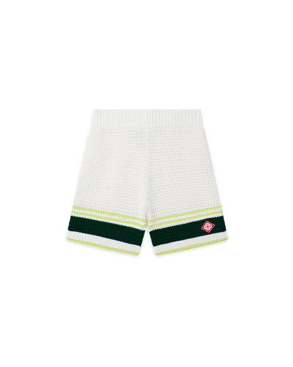 CROCHET TENNIS SHORTS