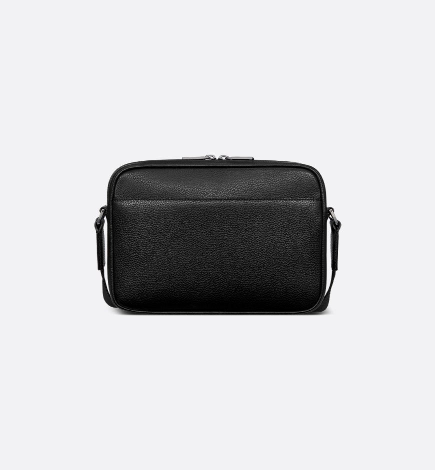 Dior Sac Messenger zippé Rider 2.0 Noir et Beige
