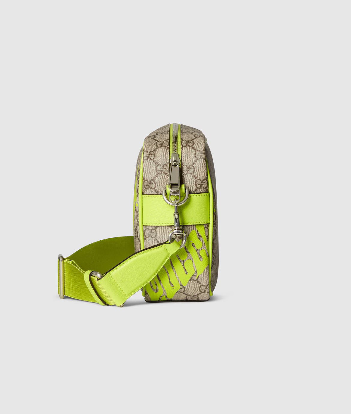 Medium-sized shoulder bag with print