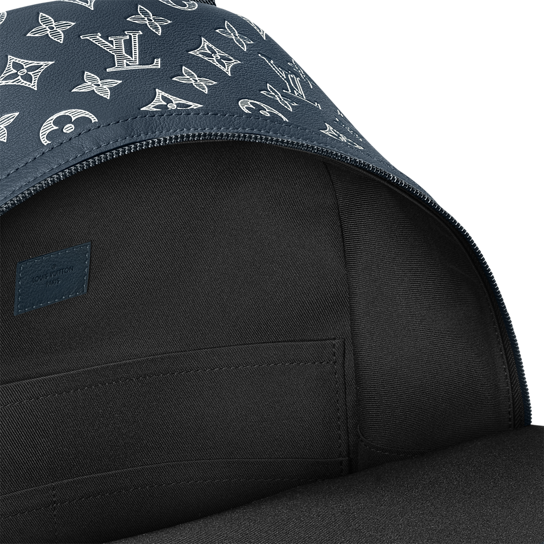 Discovery PM Backpack Monogram Shadow Navy