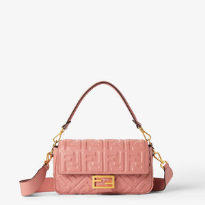Fendi Baguette Cuir Rose