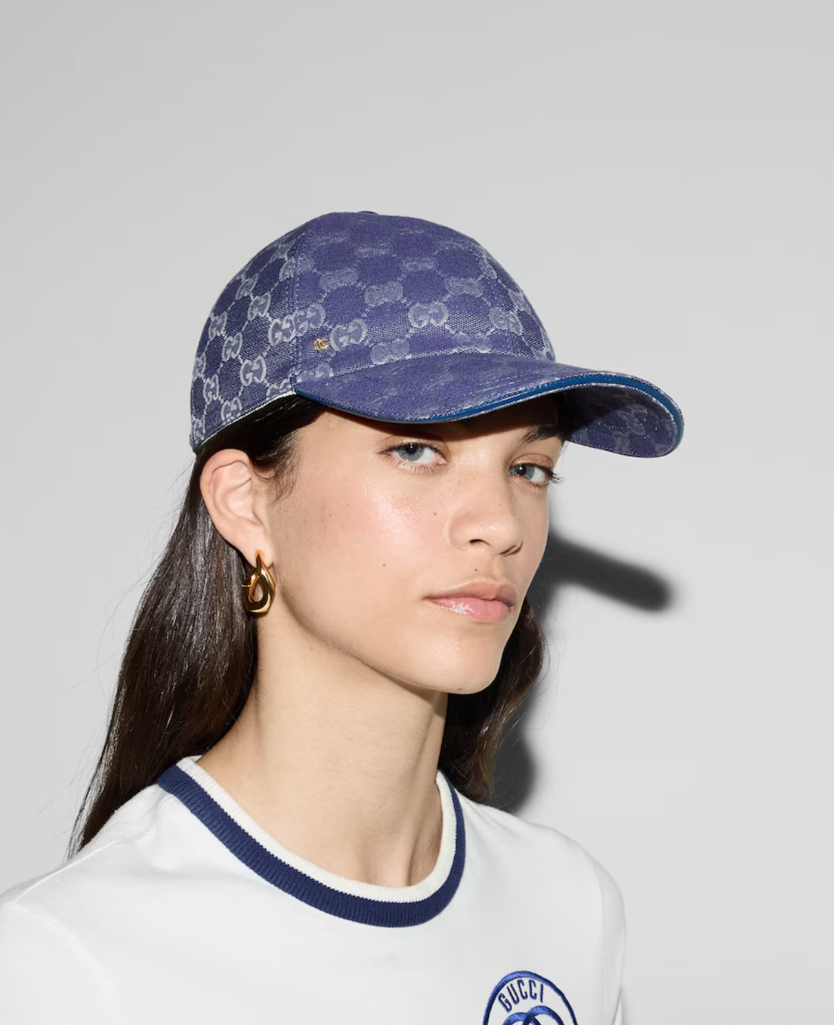 GG canvas baseball hat