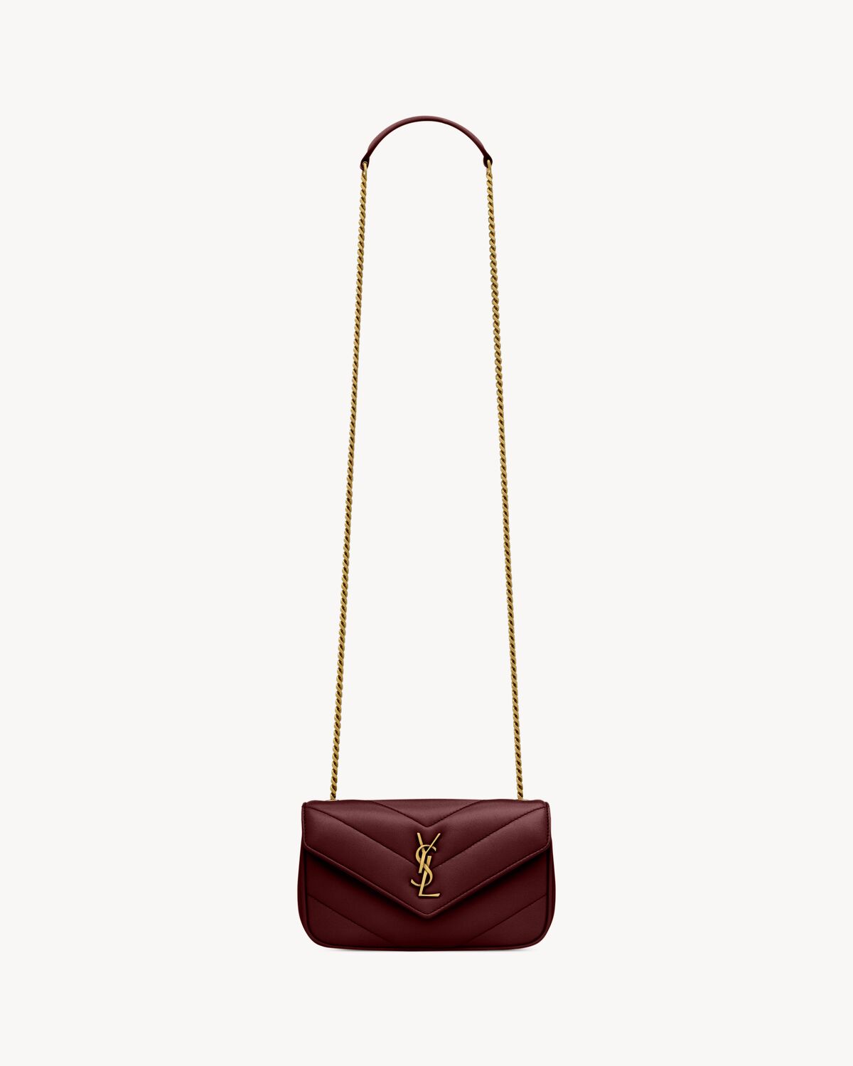 LOULOU MINI IN LAMBSKIN LEATHER