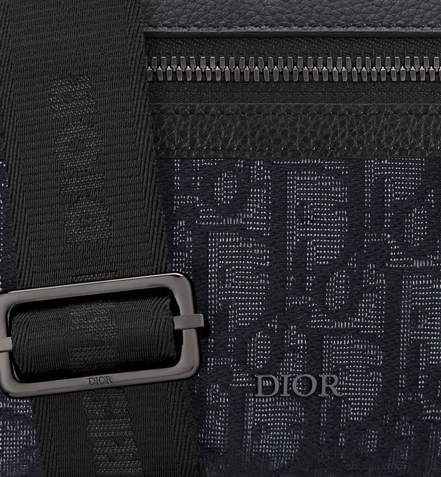 Dior Sac Messenger zippé Rider 2.0 Noir