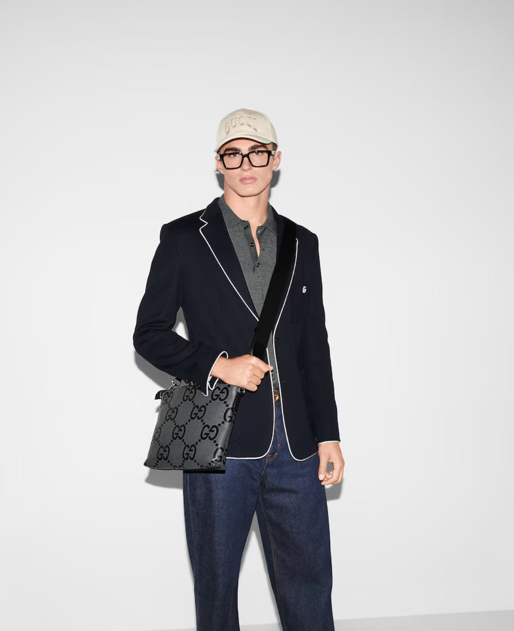 Medium GG jumbo shoulder bag