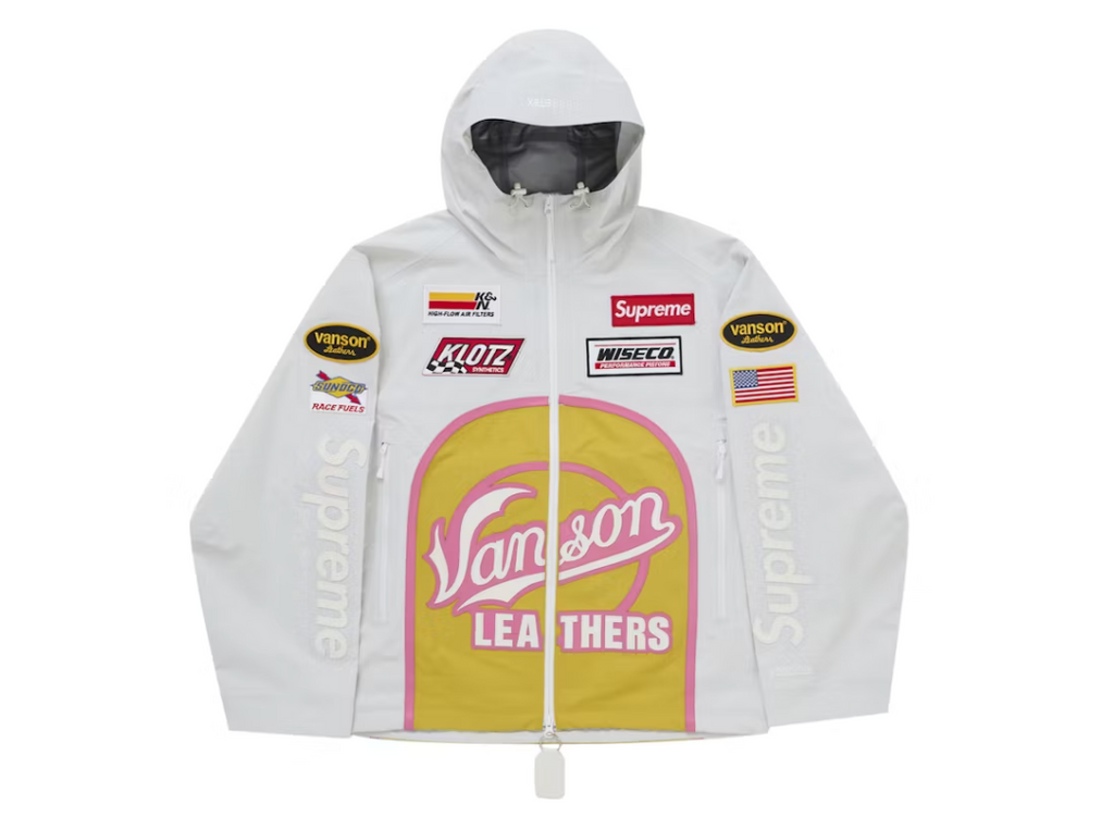 Supreme Vanson Leathers, blanche