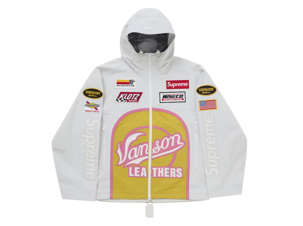 Supreme Vanson Leathers, blanche