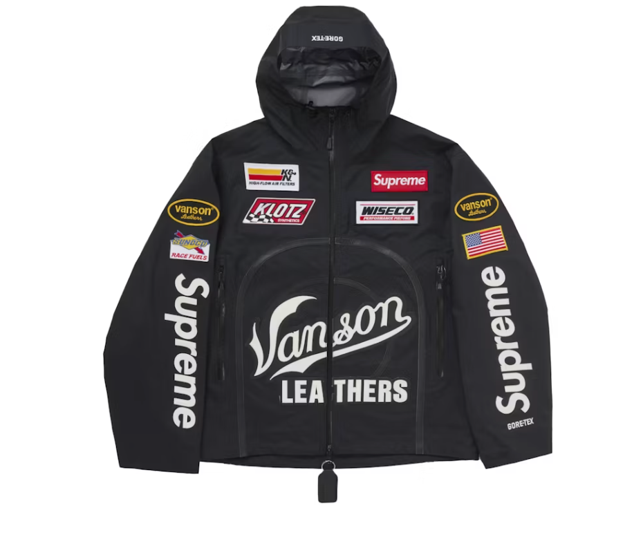 Supreme Vanson Leathers, Black