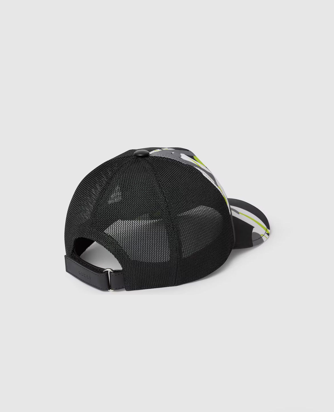 Printed cotton canvas cap