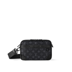 Black Alpha Messenger Bag