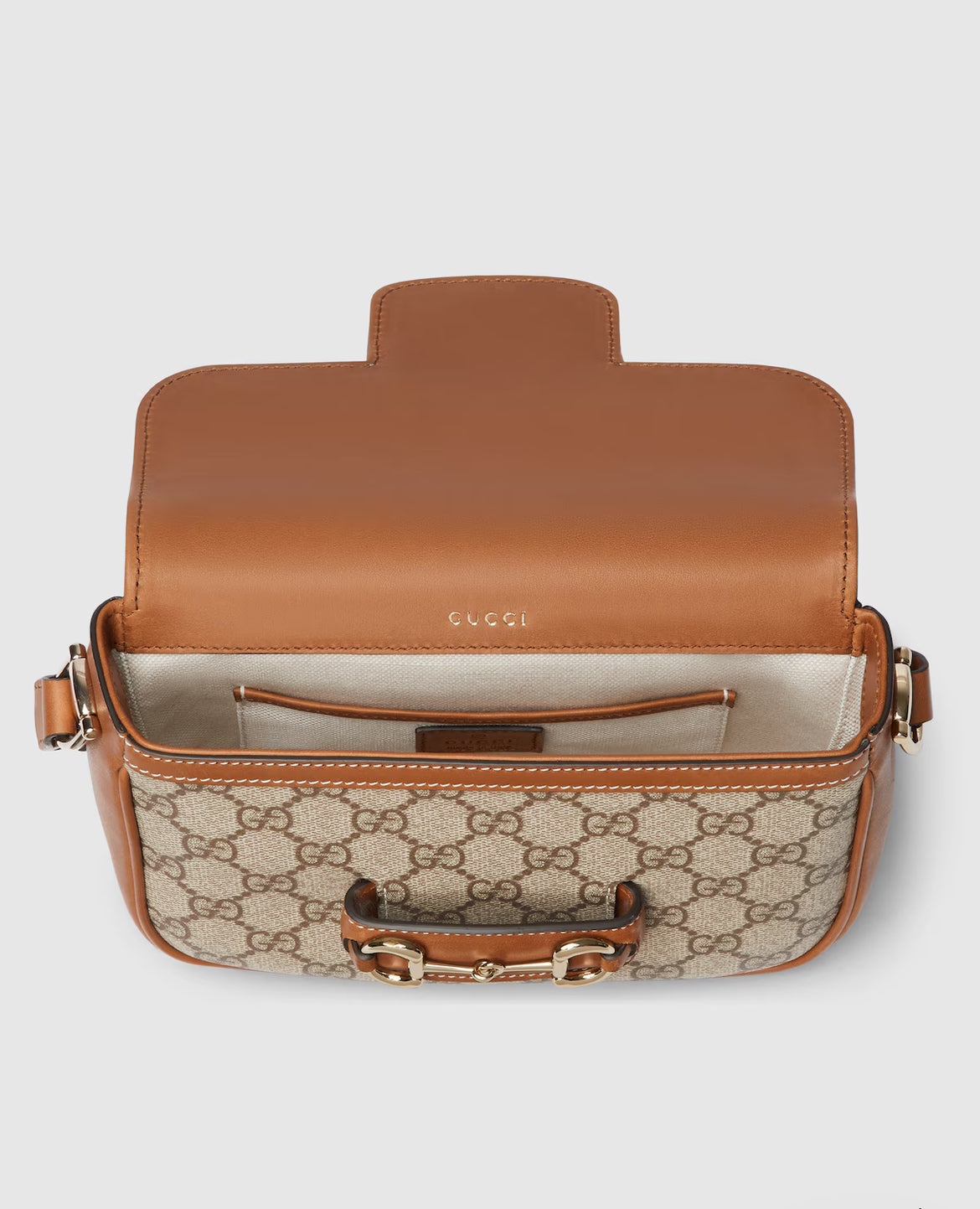Sac à épaule Gucci Horsebit 1955 Soft petit format