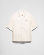 Chemise en cuir nappa
