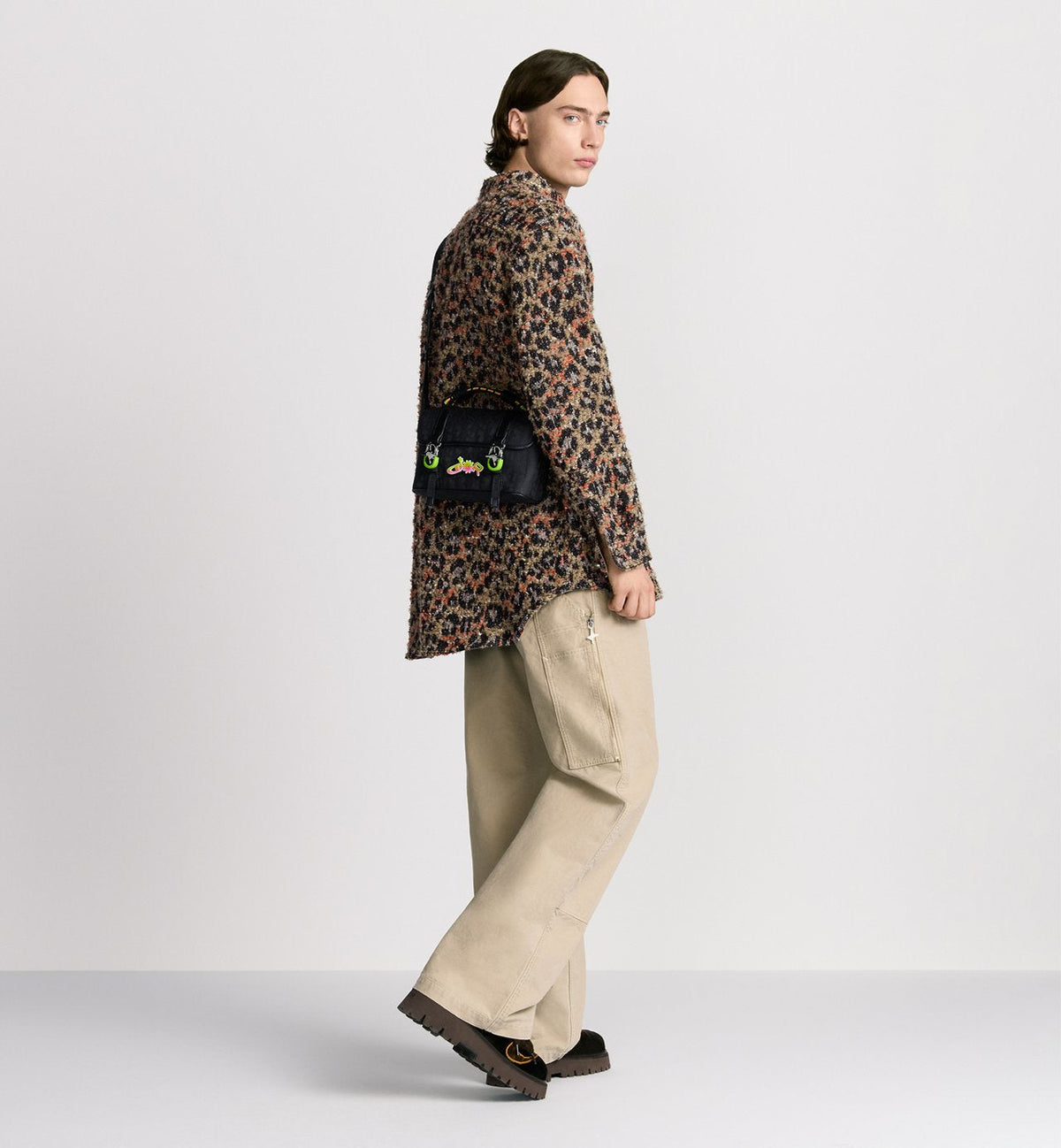 Dior Sac Messenger à rabat Hit The Road DIOR AND LEWIS HAMILTON