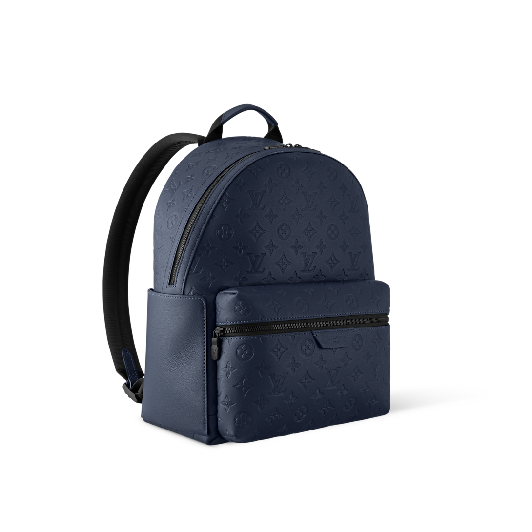 Discovery PM Backpack Monogram Shadow Blue