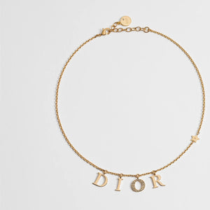 Collier Dior Doré