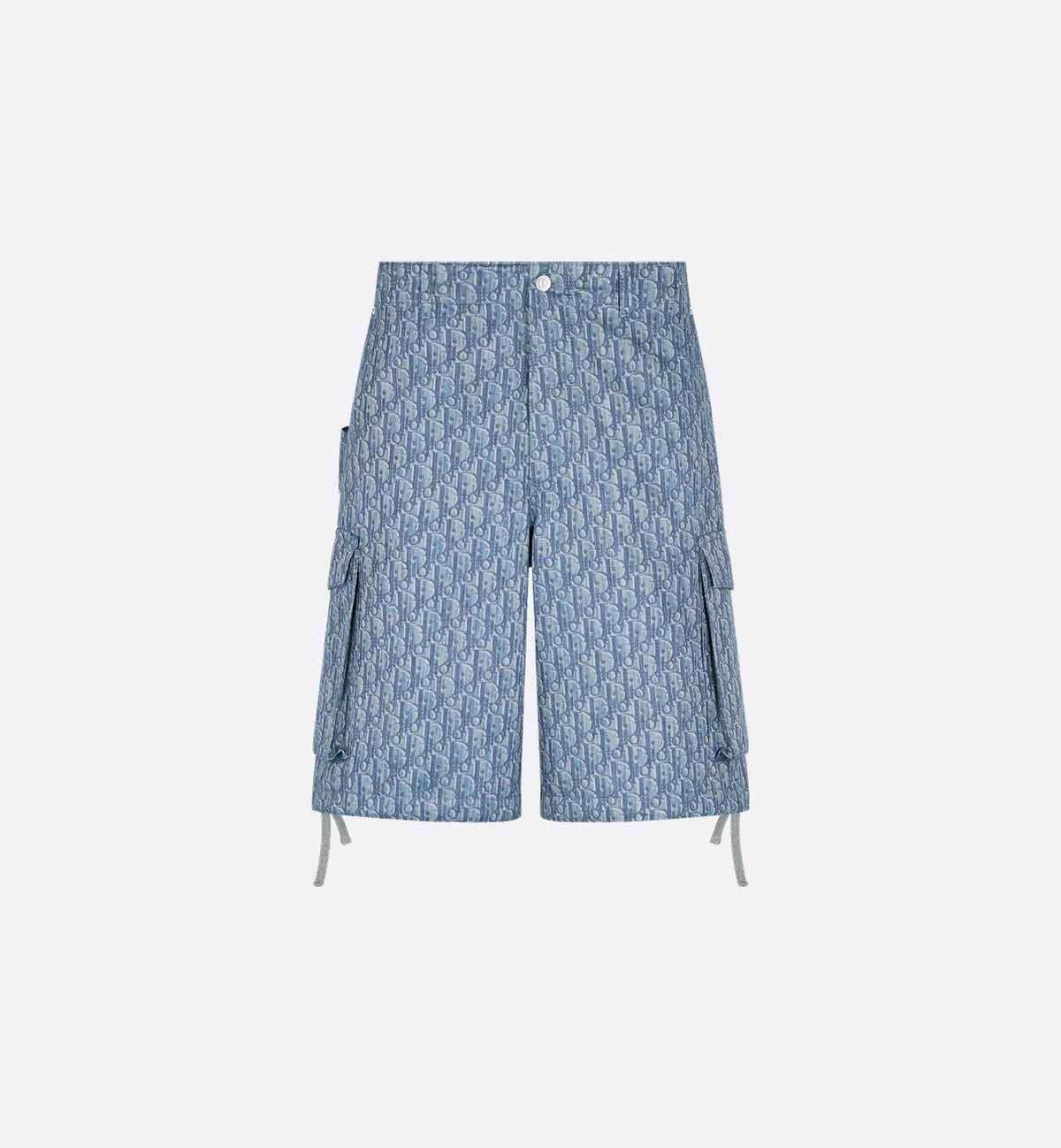 Dior Oblique cargo shorts
Blue cotton-blend twill