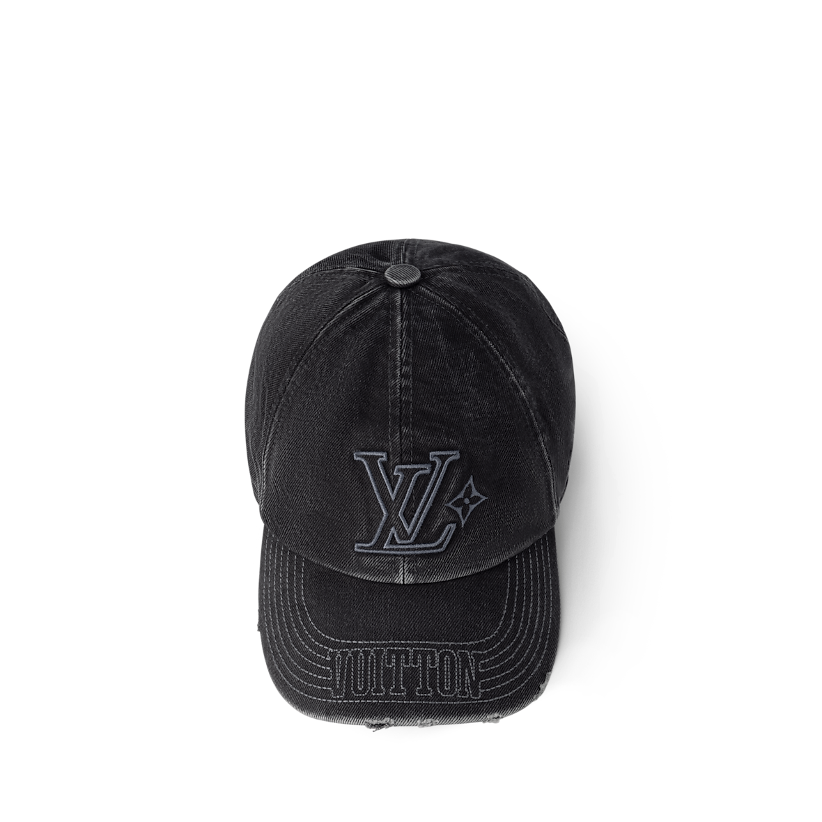 LV Washed Denim Cap