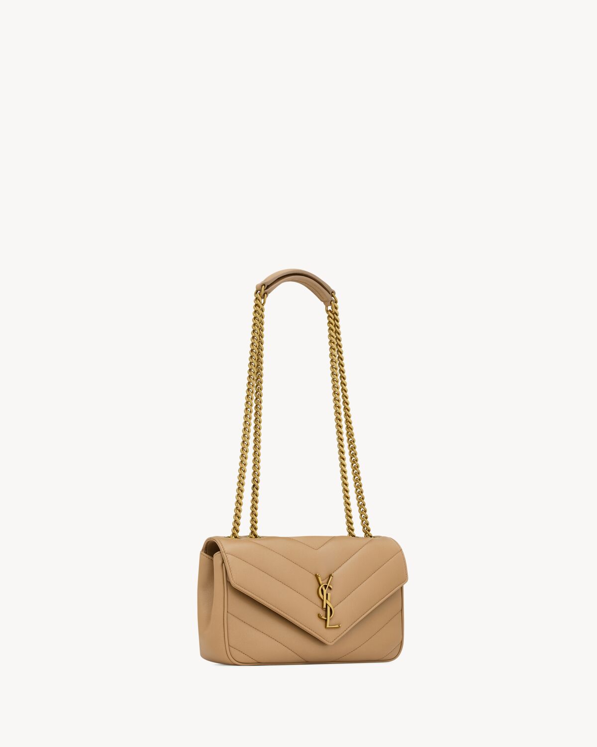 LOULOU SMALL QUILTED LEATHER