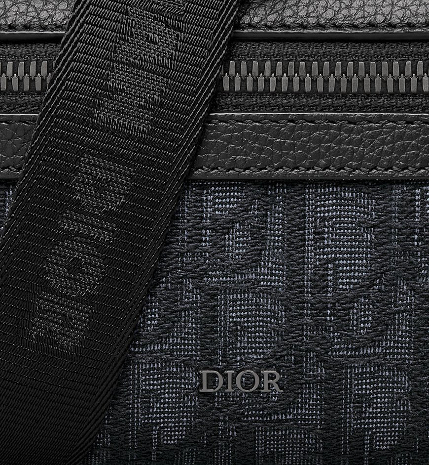 Dior Mini sac Messenger zippé Rider 2.0 Noir