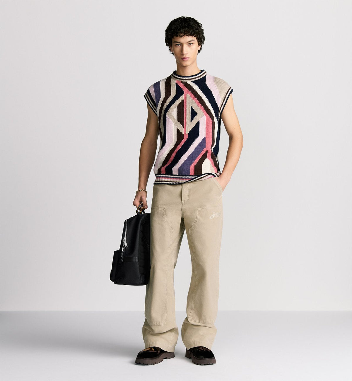 DIOR AND LEWIS HAMILTON Zipped Backpack