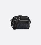 Dior Mini sac Messenger zippé Rider 2.0 Noir