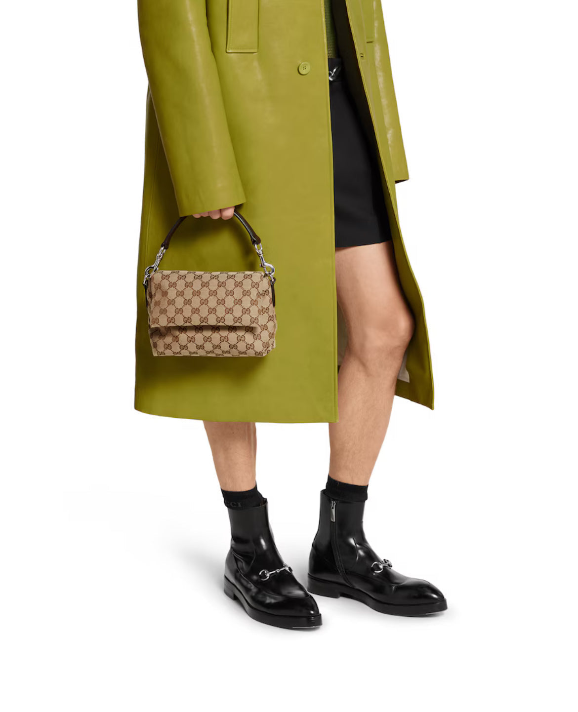 Small GG canvas shoulder bag