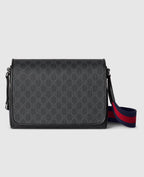 GG Black medium shoulder bag