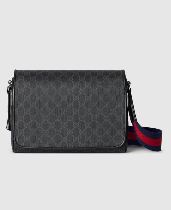 GG Black medium shoulder bag