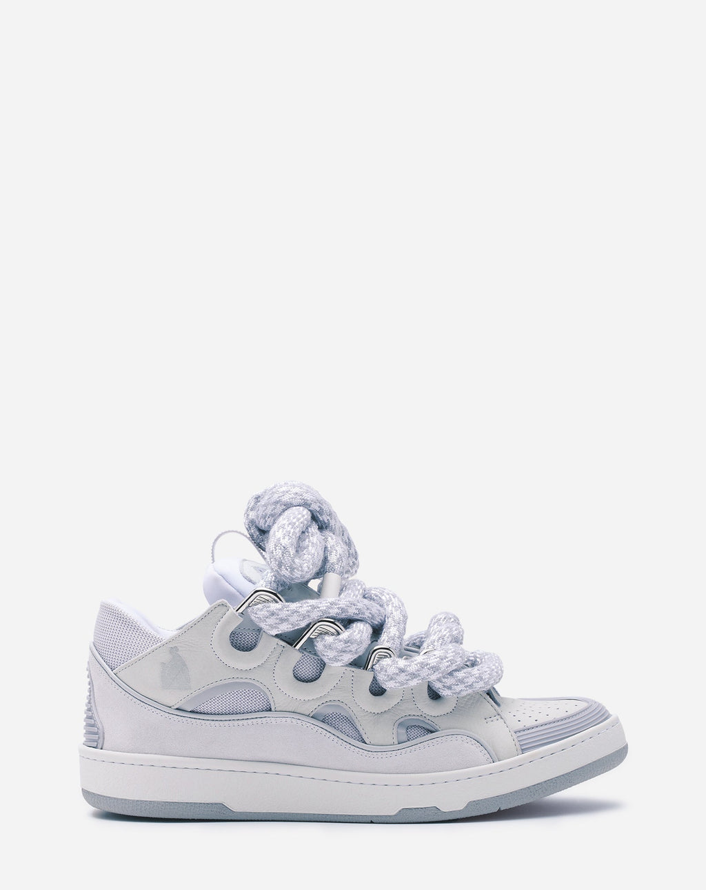LANVIN WITH SNAKE LACES WHITE