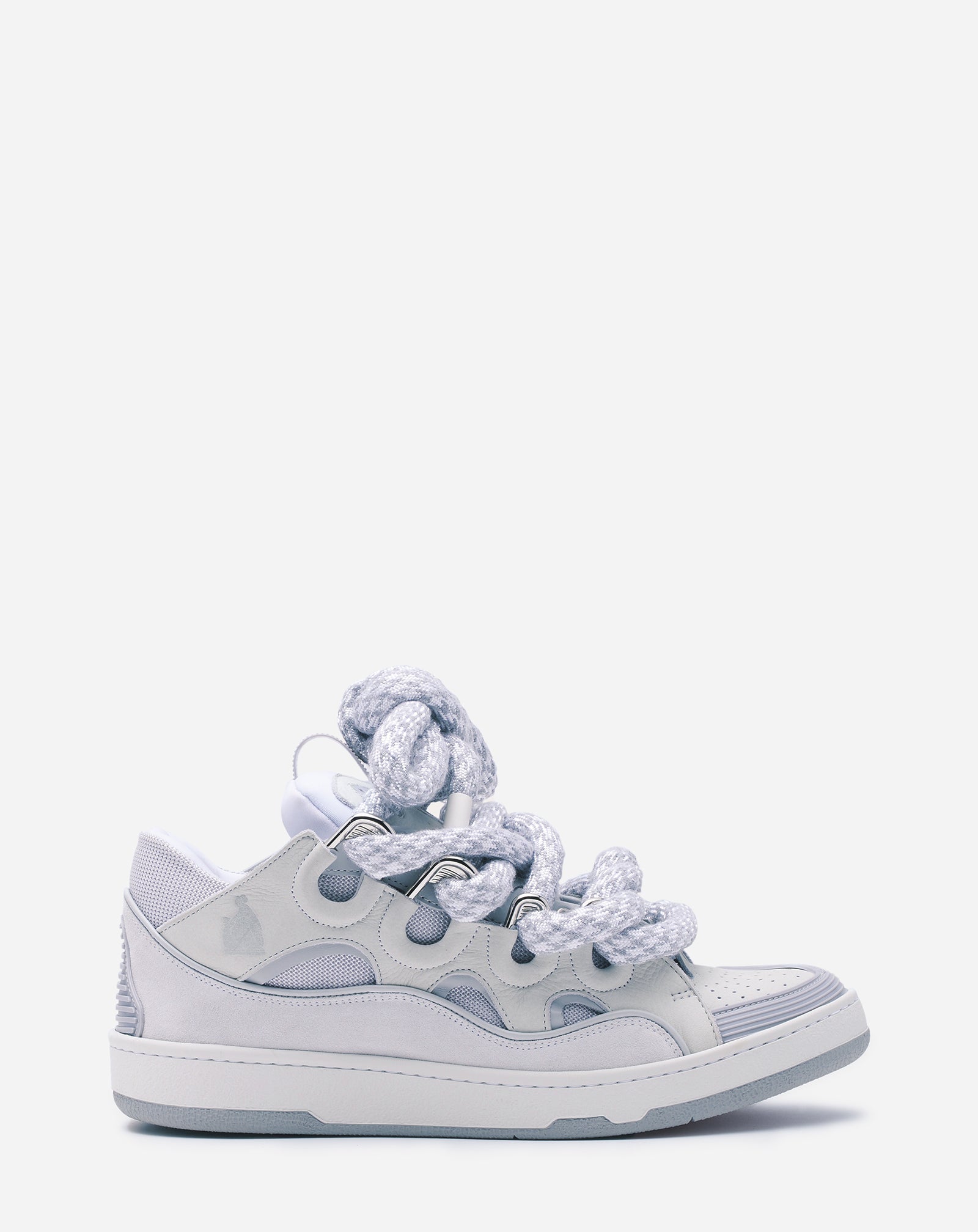 LANVIN WITH SNAKE LACES WHITE
