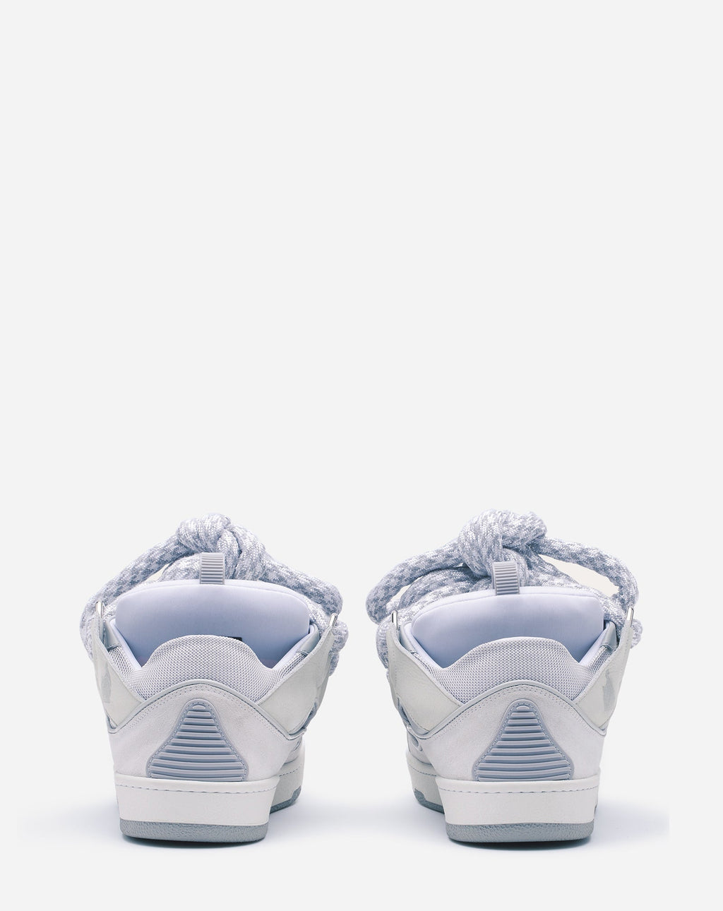 LANVIN WITH SNAKE LACES WHITE