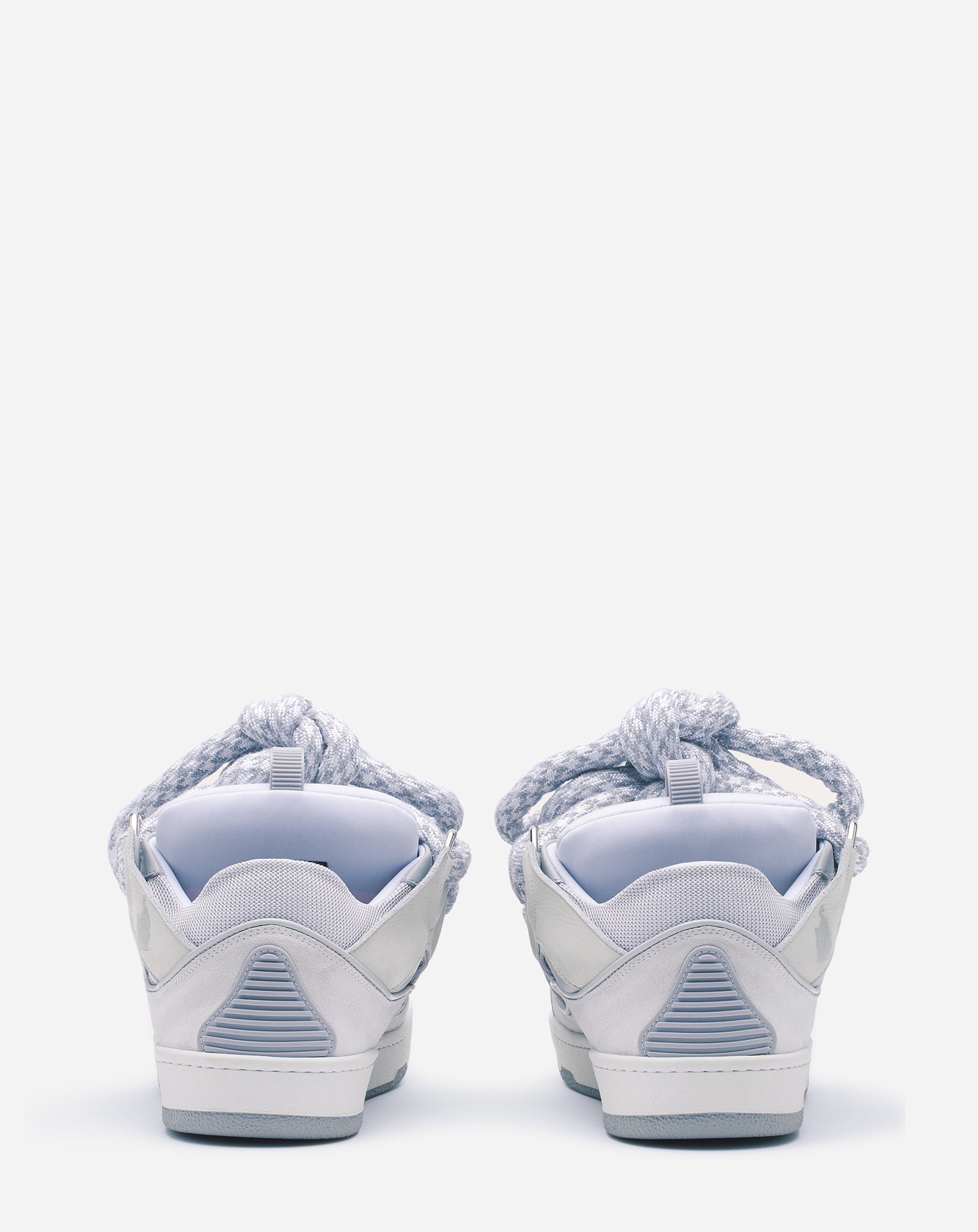 LANVIN WITH SNAKE LACES WHITE