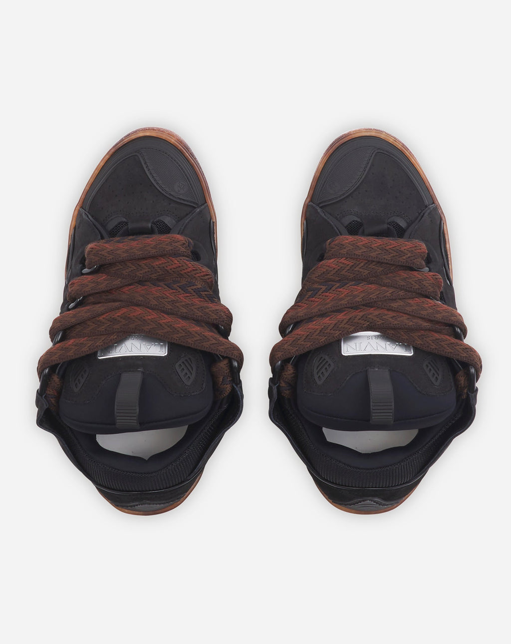LANVIN BLACK AND BROWN