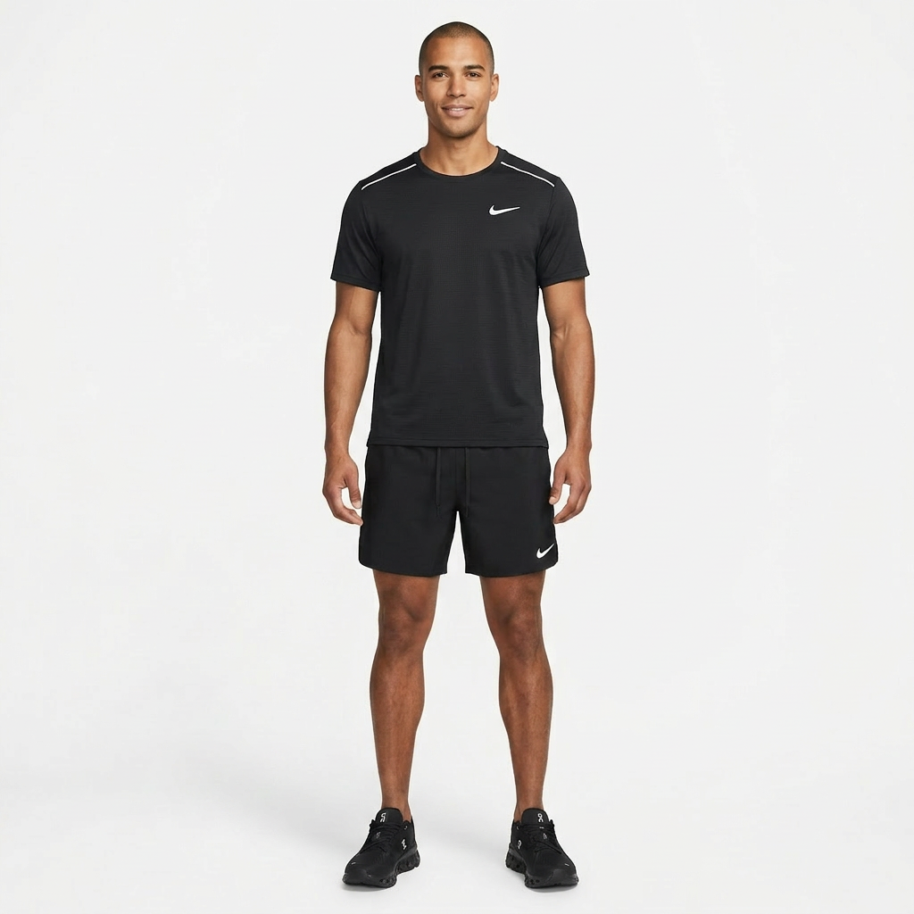 Outfit Noir — Nike × OnCloud