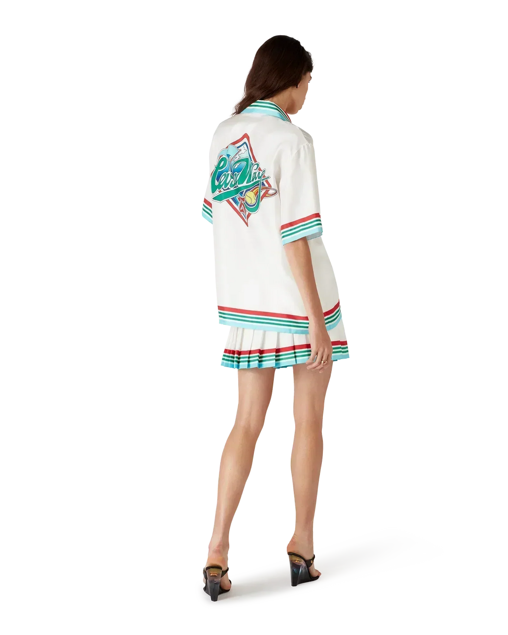 Casa Way World Series Short Sleeve Silk Shirt