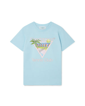 Casablanca T-Shirt Tennis Club Icon Éléments Tennis