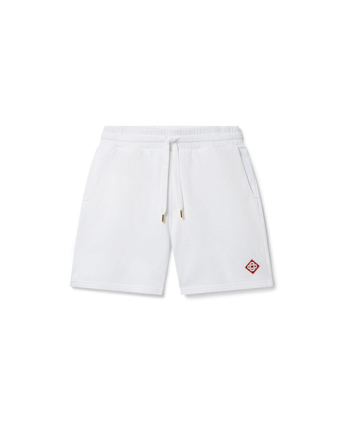 Short de jogging avec écusson logo diamant