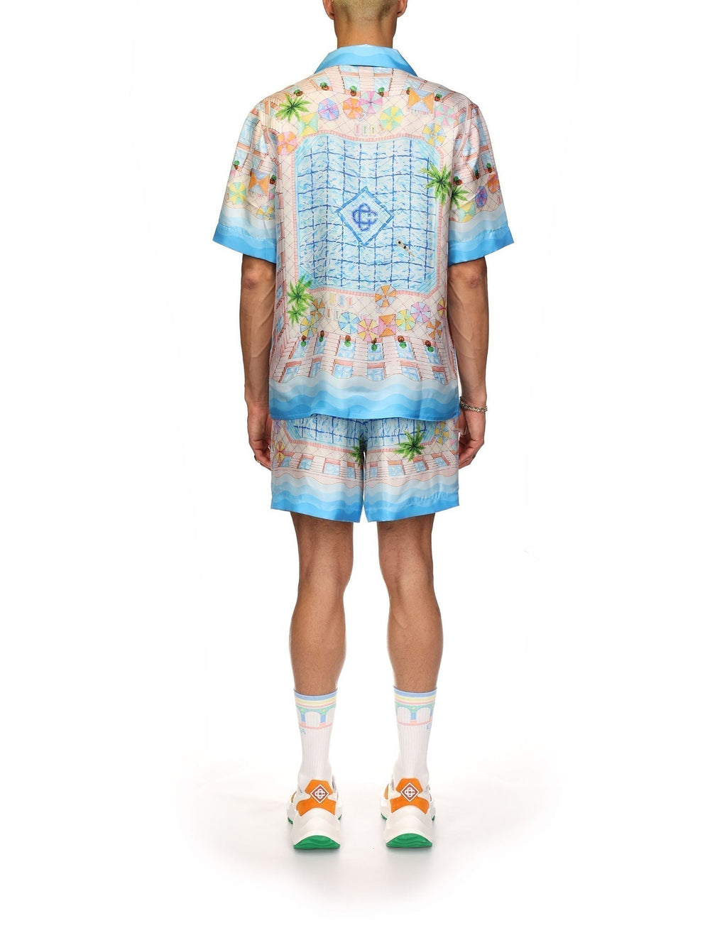 The Plunge Silk Shirt