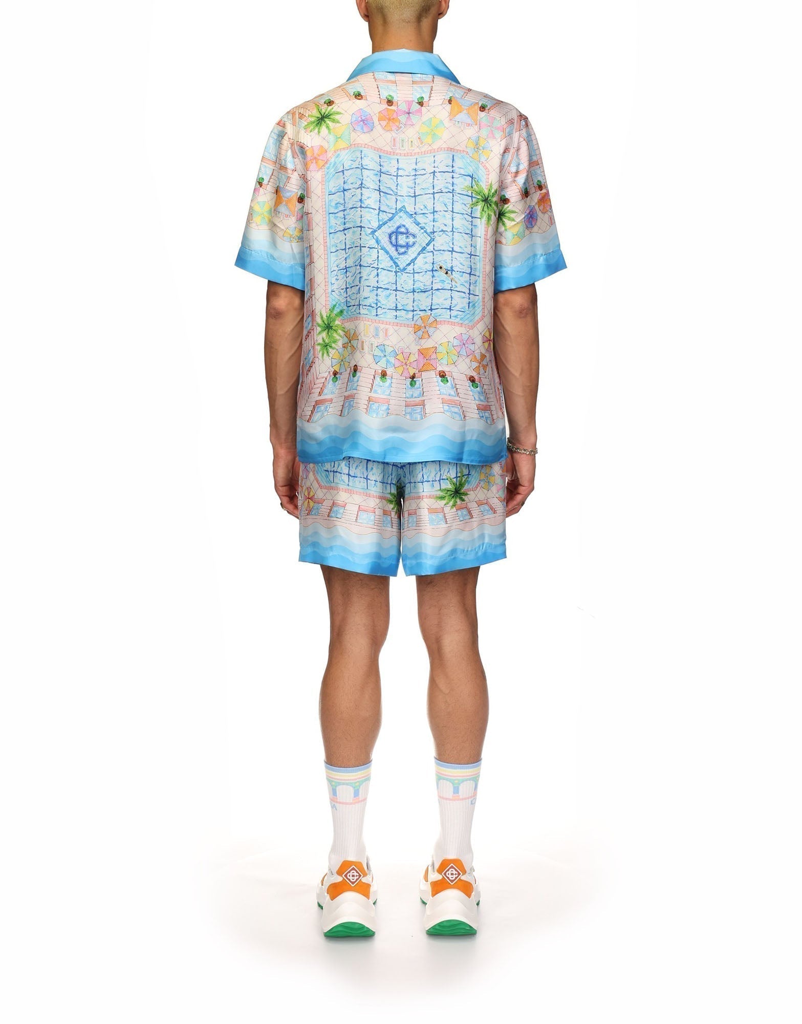 The Plunge Silk Shirt
