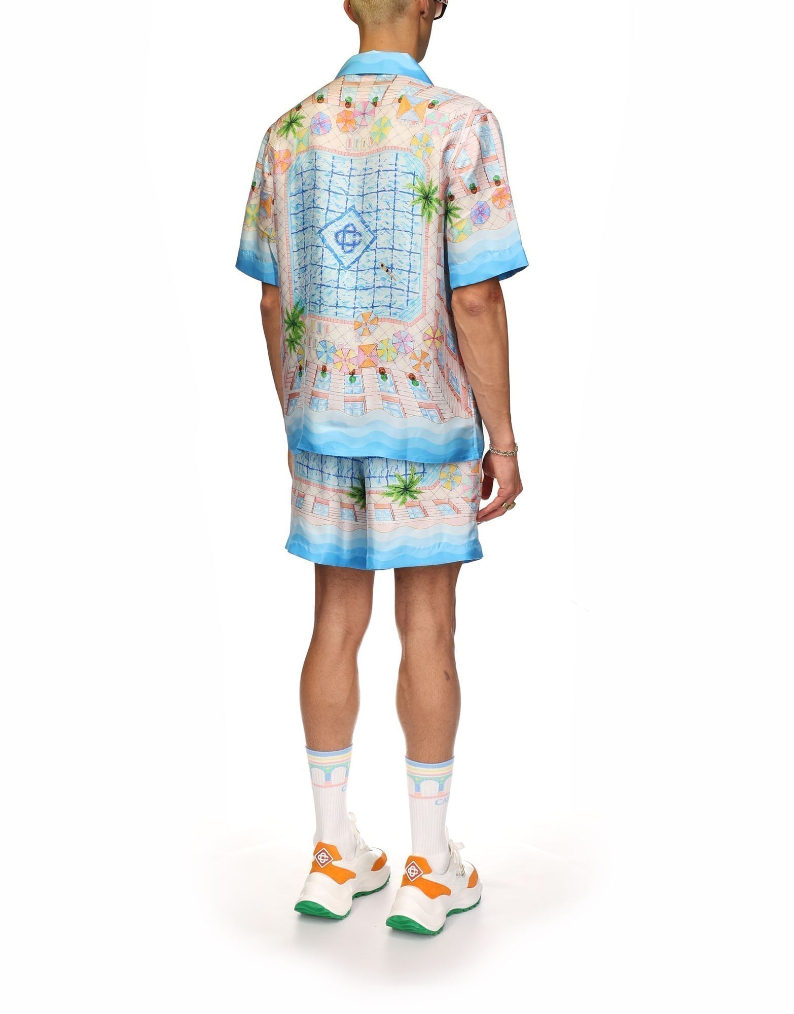 The Plunge Silk Shirt