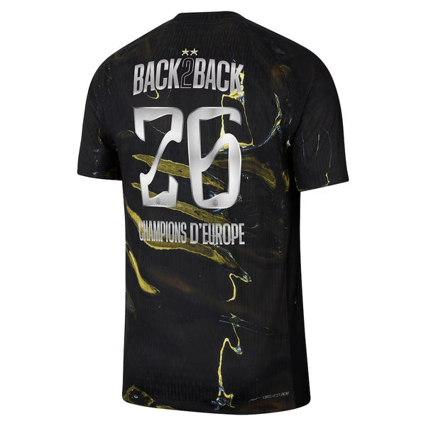 Maillot 25/26 PSG  Night Edition Stadium Champions -fan Version  (⭐⭐) back2back -26