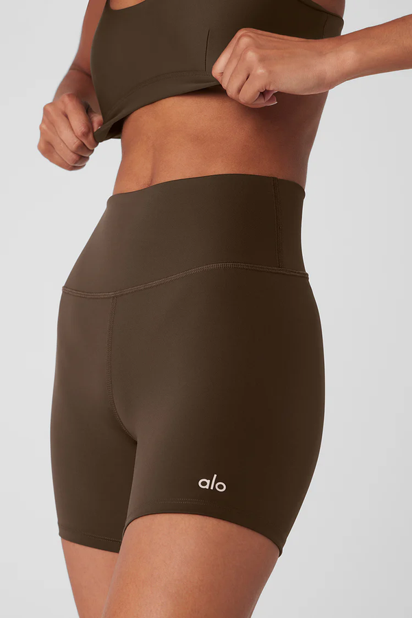 Alo Short de yoga Marron