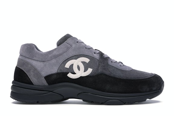 Chanel Grey CC Low-top Sneakers