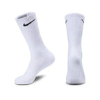Lot de 3 paires de chaussettes de basket Nike BLANC en pur coton