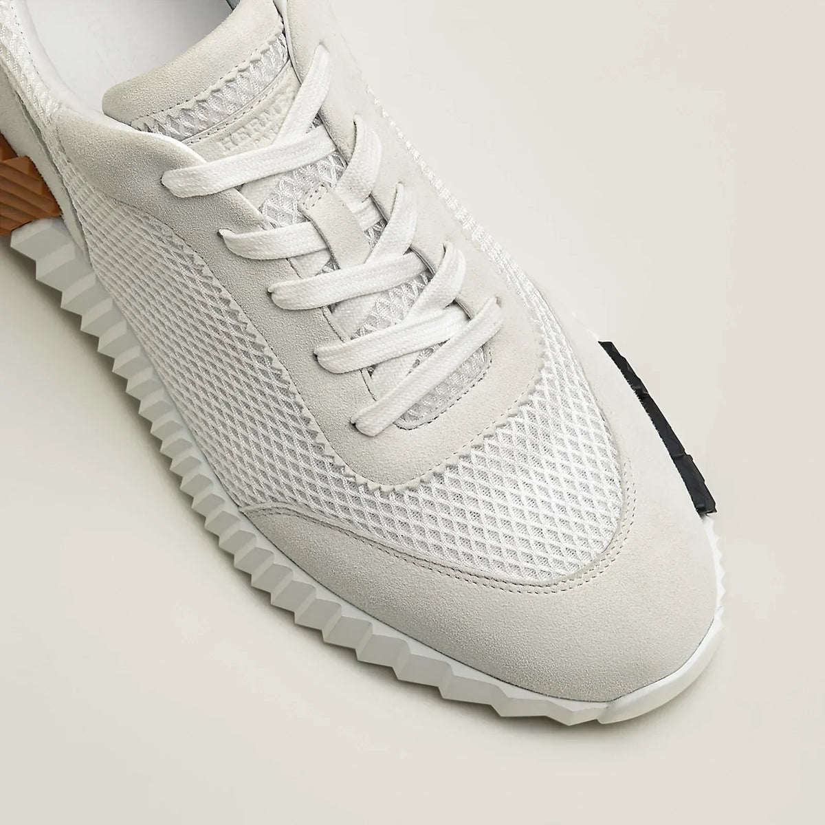 Hermès Bouncing white/brown/black