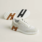 Hermès Bouncing white/brown/black