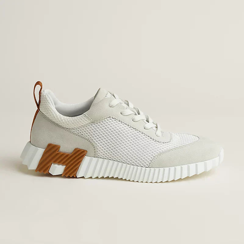 Hermès Bouncing white/brown/black